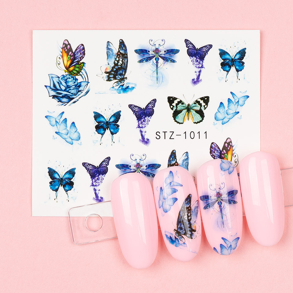Tatuaj Unghii LUXORISE Butterfly Grace, STZ-1011