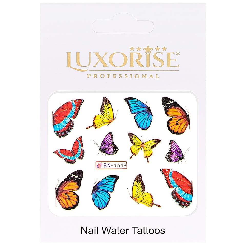 Tatuaj Unghii LUXORISE Butterfly Impression, BN-1649 - 1 | YEO