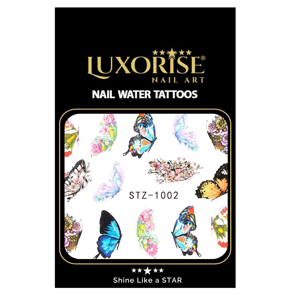 Tatuaj Unghii LUXORISE Butterfly Wings, STZ-1002 - 1 | YEO