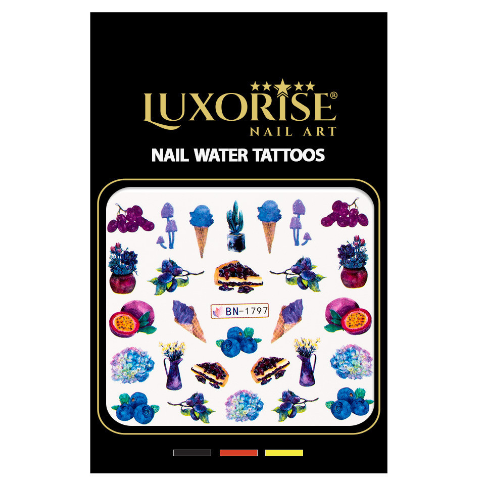 Tatuaj Unghii LUXORISE Delicious Summer, BN-1797 - 2 | YEO