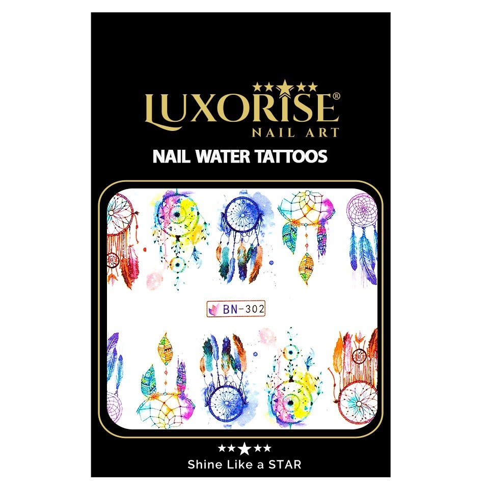 Tatuaj Unghii LUXORISE Dreamcatcher Street, BN-302 - 1 | YEO
