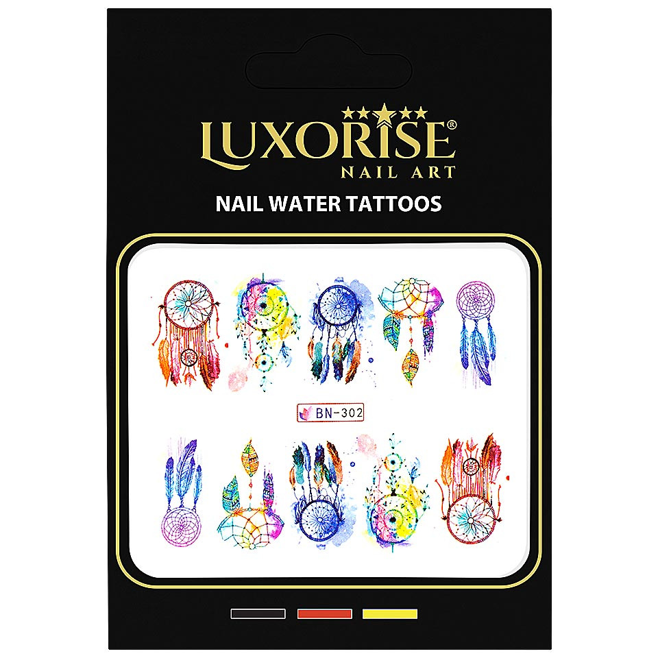 Tatuaj Unghii LUXORISE Dreamcatcher Street, BN-302 - 1 | YEO