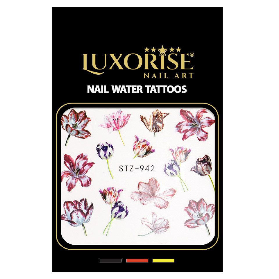 Tatuaj Unghii LUXORISE Flower Alert, STZ-942 - 1 | YEO