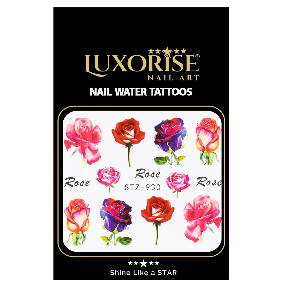 Tatuaj Unghii LUXORISE Flower Elite, STZ-930 - 1 | YEO