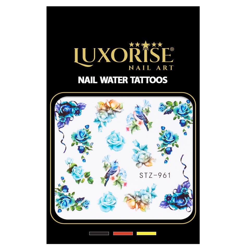 Tatuaj Unghii LUXORISE Flower Infinity, STZ-961 - 1 | YEO