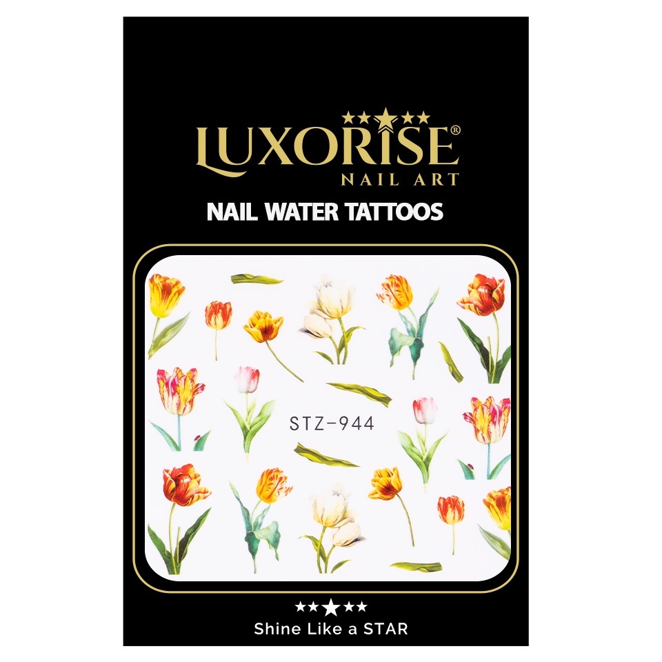 Tatuaj Unghii LUXORISE Flower Style, STZ-944 - 1 | YEO