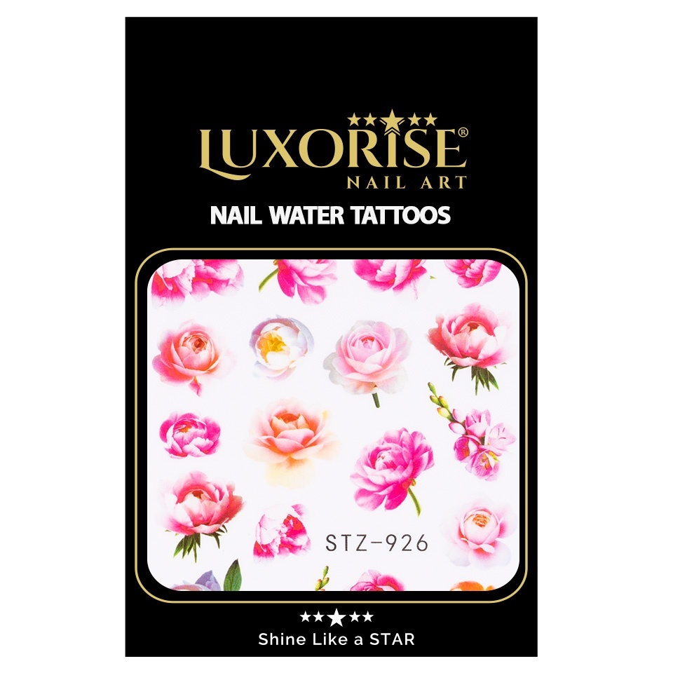 Tatuaj Unghii LUXORISE Flower Therapy, STZ-926 - 1 | YEO
