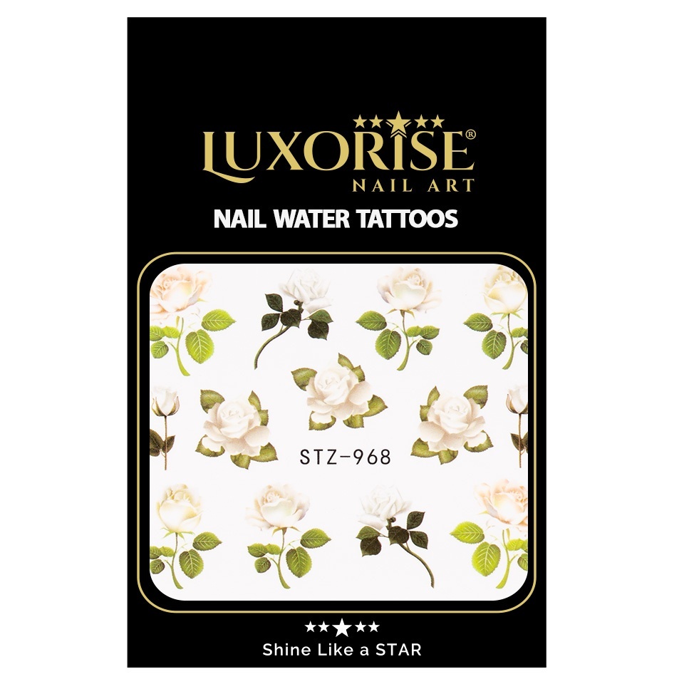 Tatuaj Unghii LUXORISE Flower to Bride, STZ-968 - 1 | YEO