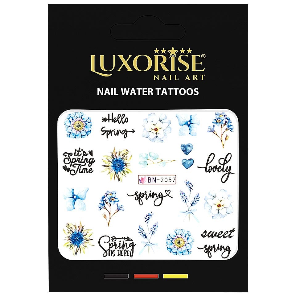 Tatuaj Unghii LUXORISE Hello Spring, BN-2057 - 1 | YEO