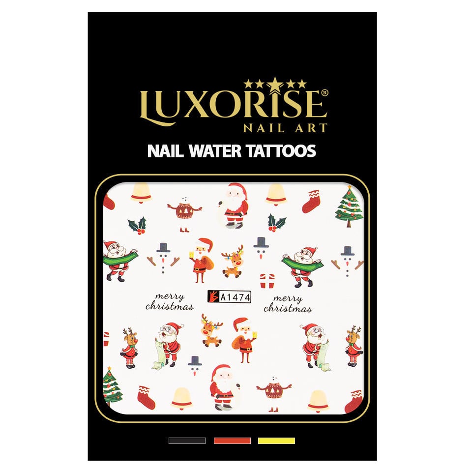 Tatuaj Unghii LUXORISE Holiday Dream, A1474 - 2 | YEO