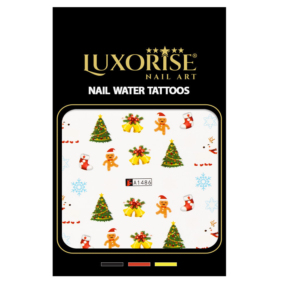 Tatuaj Unghii LUXORISE Holiday Mood, A1486 - 2 | YEO