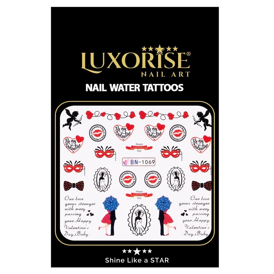 Tatuaj Unghii LUXORISE Love Game, BN-1069 - 1 | YEO