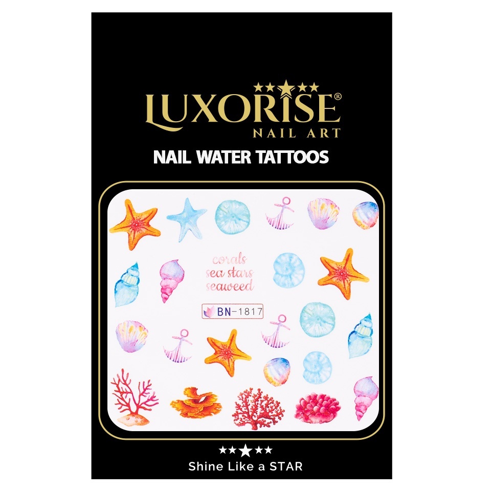 Tatuaj Unghii LUXORISE Magic Summer, BN-1817 - 1 | YEO
