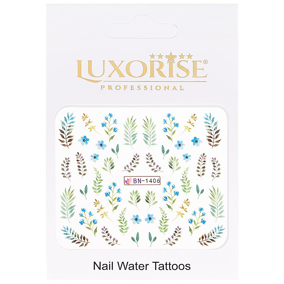 Tatuaj unghii LUXORISE, Nature BN-1406 - 1 | YEO