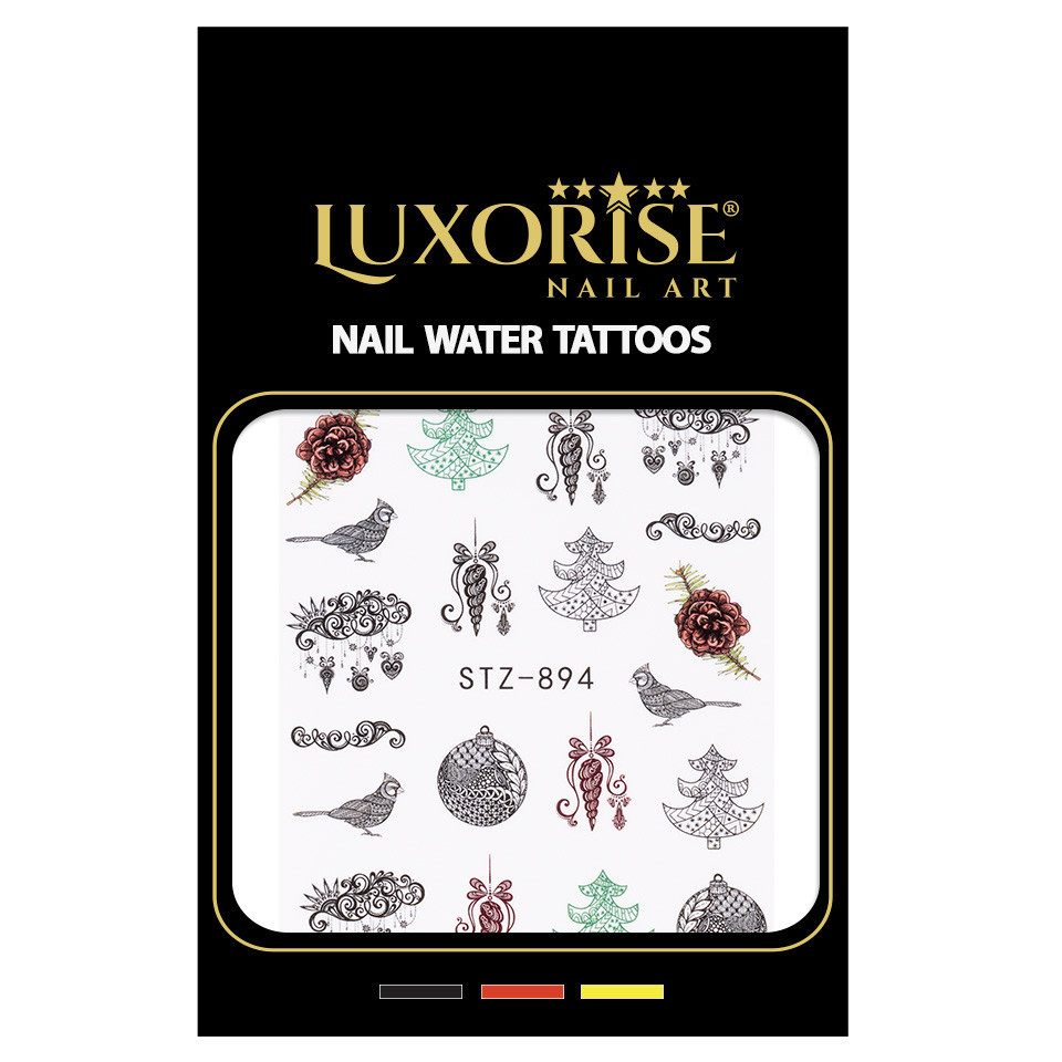 Tatuaj Unghii LUXORISE Simple Holiday Taste, STZ-894 - 2 | YEO