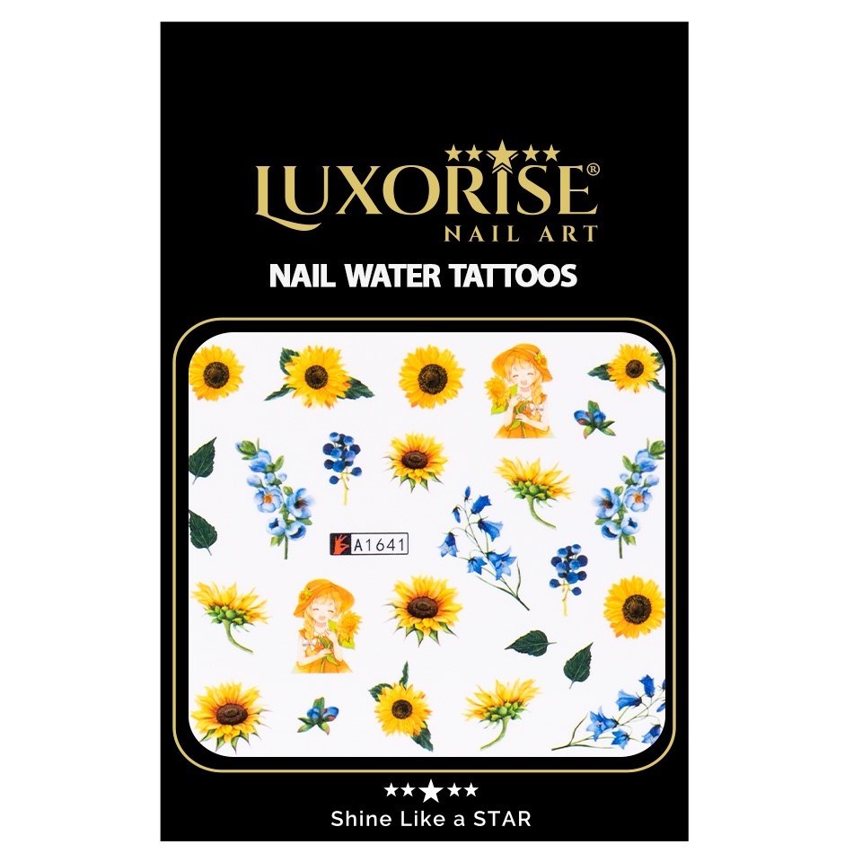 Tatuaj Unghii LUXORISE Sunflower Rise, A1641 - 1 | YEO