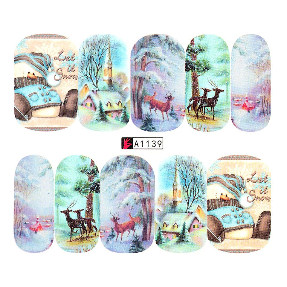 Tatuaj Unghii LUXORISE Winter Tale, A1139 - 1 | YEO