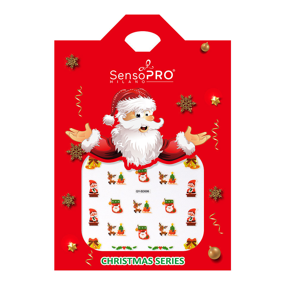 Abtibild Unghii SensoPRO Milano Christmas Wonderland Edition, QY-SD006 - 1 | YEO