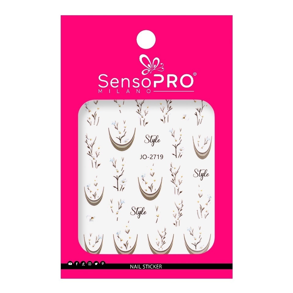 Abtibild Unghii SensoPRO Milano - Soft Cotton