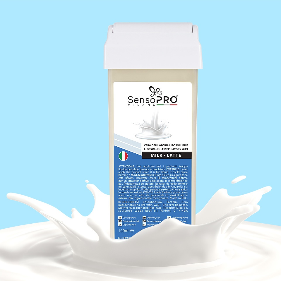 Ceara Epilat Unica Folosinta SensoPRO Milano, Rezerva Milk 100 ml - 1 | YEO