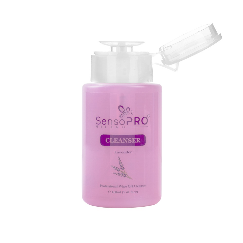 Cleanser unghii SensoPRO Milano Lavender Cleaner - Degresant, 160 ml