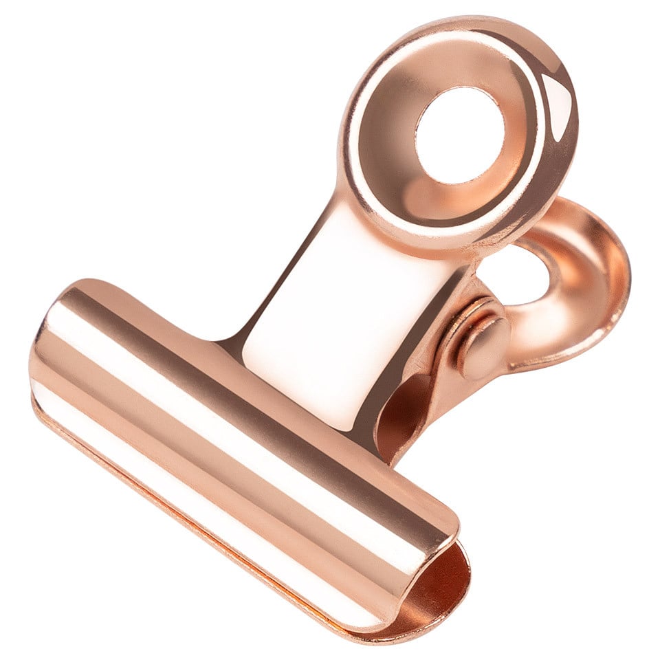 Clips unghii metalic pentru curba C LUXORISE Rose Gold 22mm