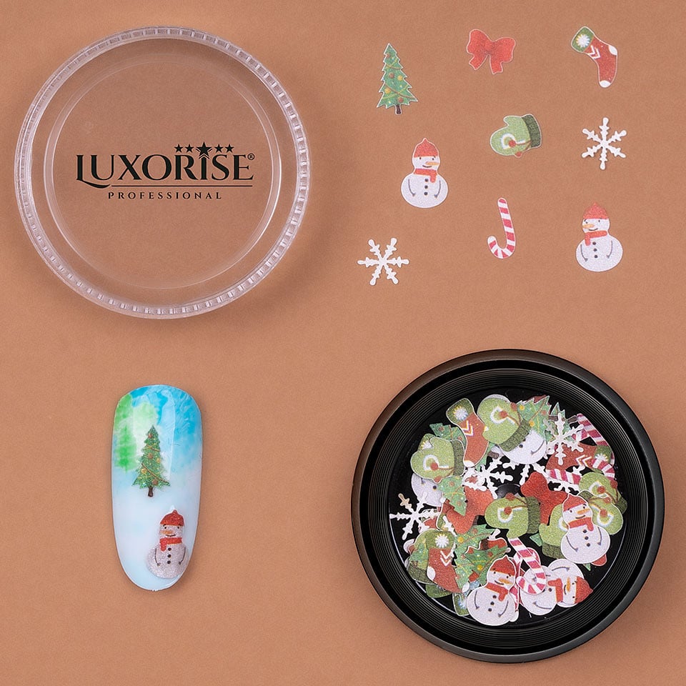 Decoratiune Unghii Christmas Delights #11, LUXORISE