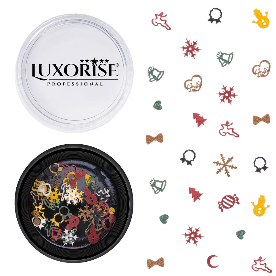 Decoratiuni Unghii LUXORISE, Winter Sprinkles - 1 | YEO