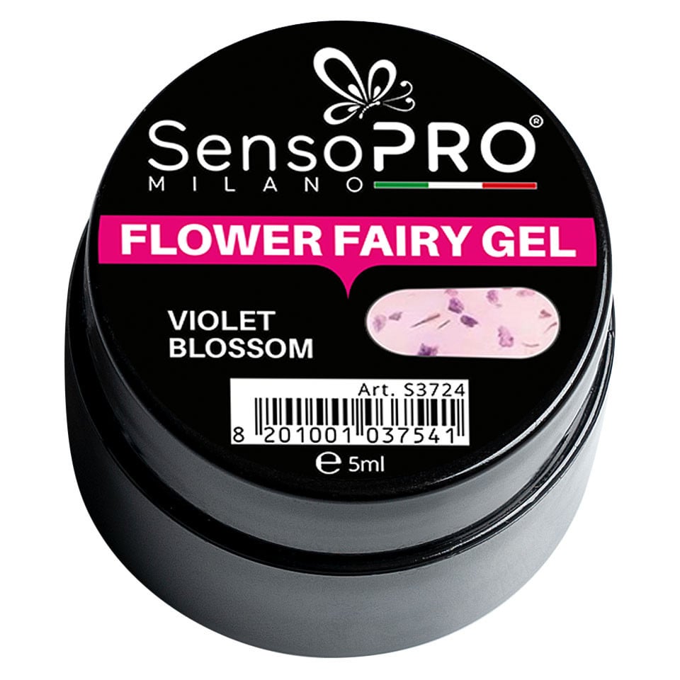 Flower Fairy Gel UV SensoPRO Milano - Violet Blossom 5ml - 2 | YEO