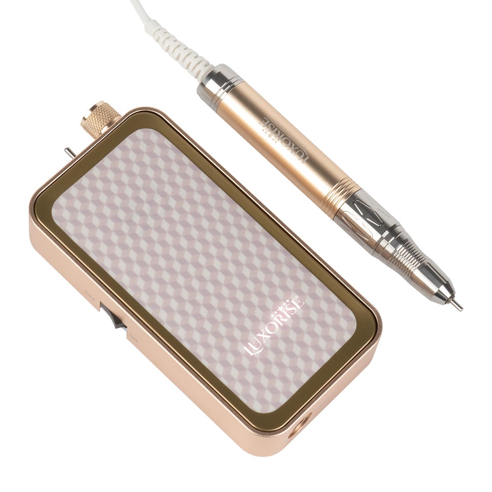 Freza Unghii Portabila QuantumX Elite 35.000RPM - LUXORISE, Gold - 2 | YEO