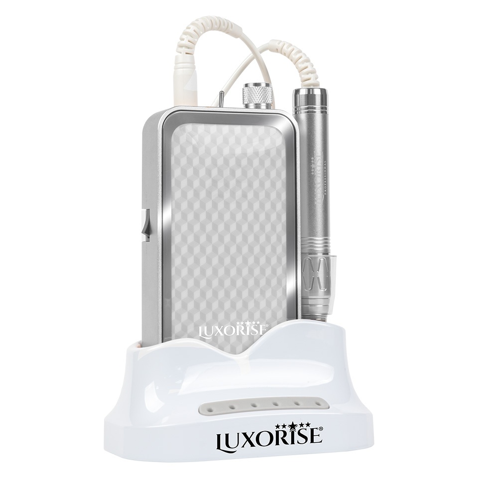 Freza Unghii Portabila QuantumX Elite 35.000RPM - LUXORISE, Silver - 2 | YEO