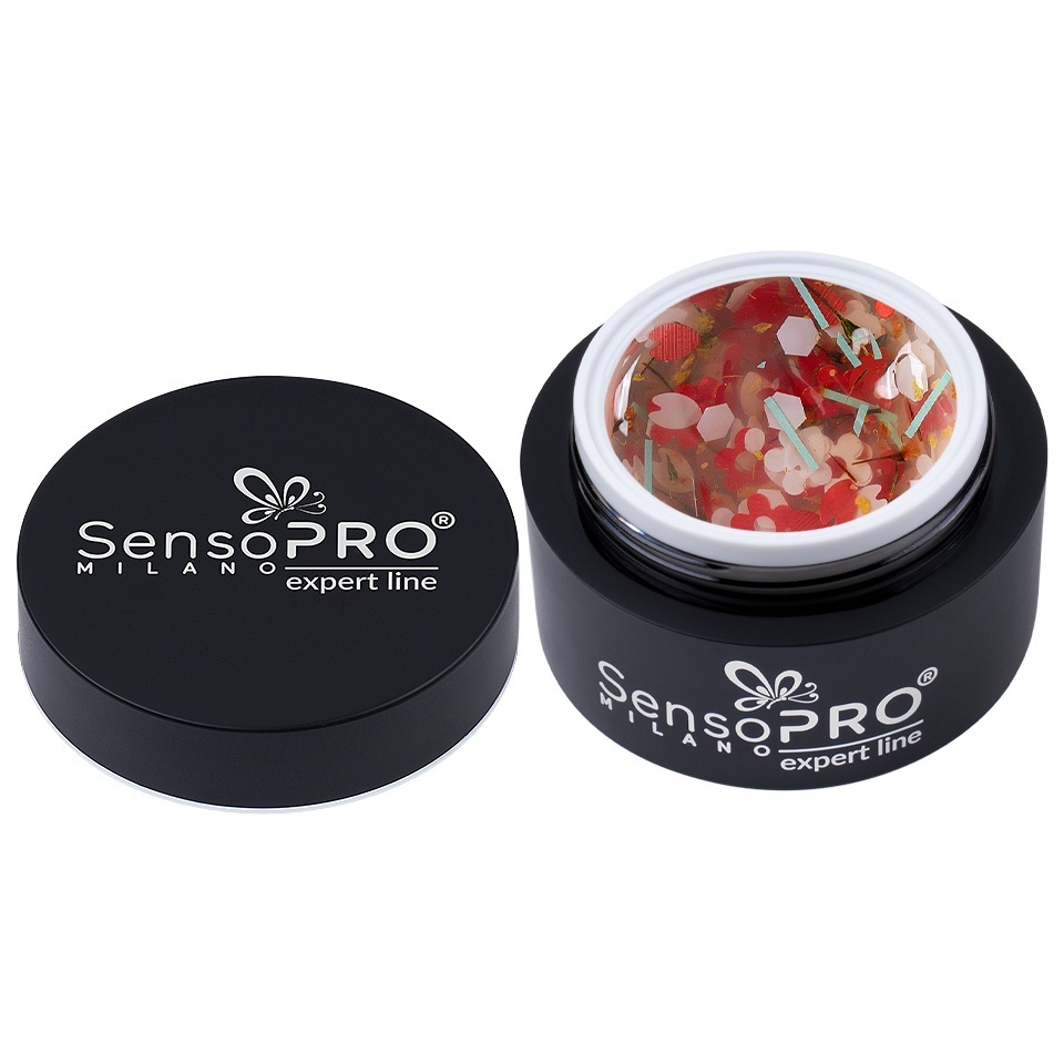 Gel Colorat UV Bloom Dream SensoPRO Milano Expert Line-Flower Twist 5 ml - 2 | YEO