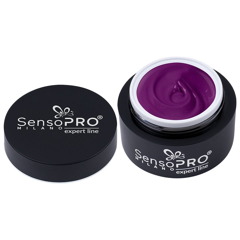 Gel Colorat UV SensoPRO Milano Expert Line - Berry Love 5ml - 2 | YEO