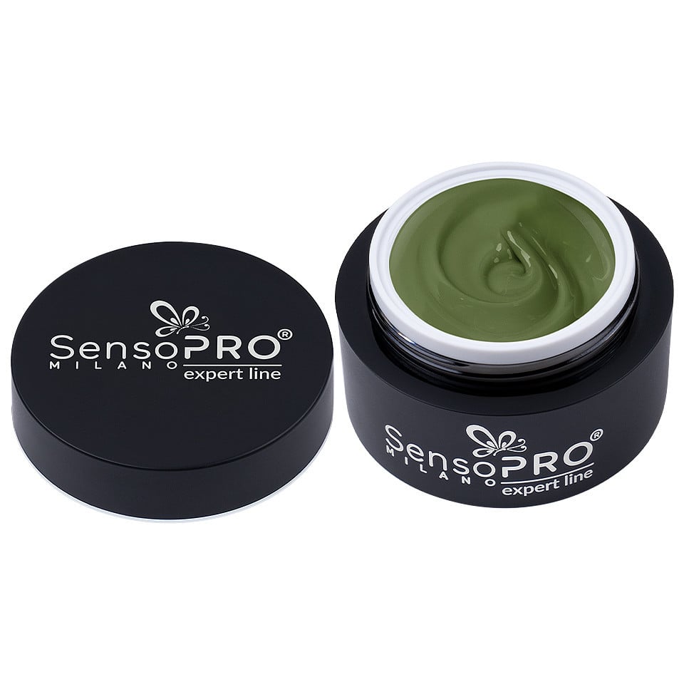 Gel Colorat UV SensoPRO Milano Expert Line - Jade Jive 5ml - 2 | YEO