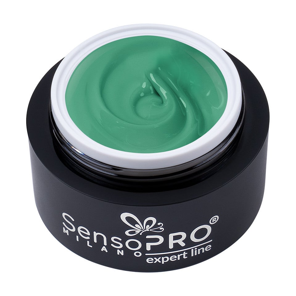 Gel Colorat UV SensoPRO Milano Expert Line - Smoky Green 5ml - 1 | YEO