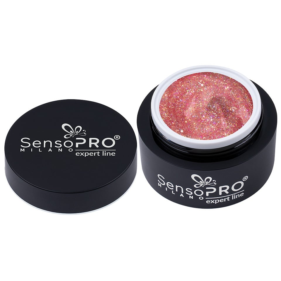 Gel Constructie Unghii Expert Line SensoPRO Milano - Cocktail Glaze 15ml - 1 | YEO