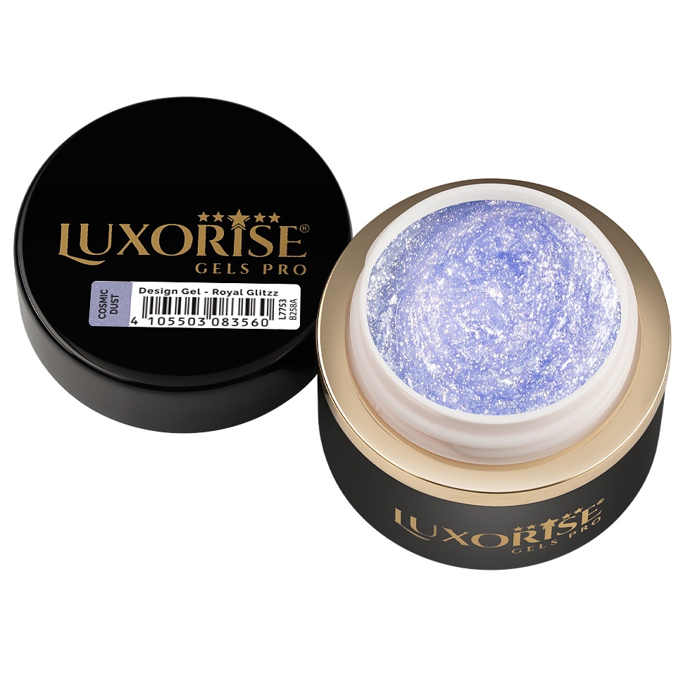 Gel Design 3D LUXORISE - Royal Glitz, Cosmic Dust 5ml - 1 | YEO