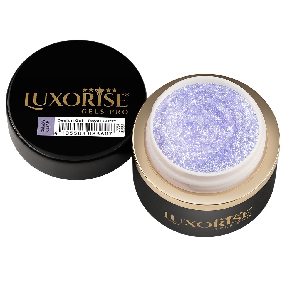 Gel Design 3D LUXORISE - Royal Glitz, Galaxy Gleam 5ml - 1 | YEO