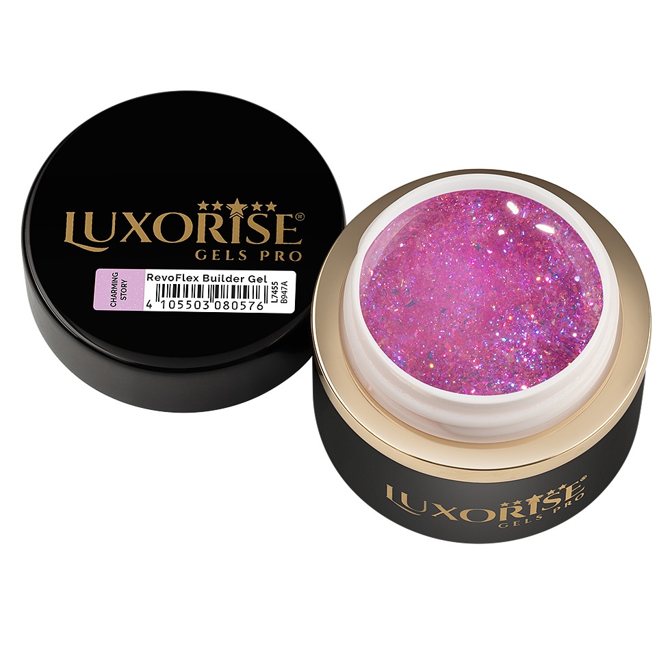 Gel UV Constructie Unghii RevoFlex LUXORISE 15ml, Charming Story - 2 | YEO