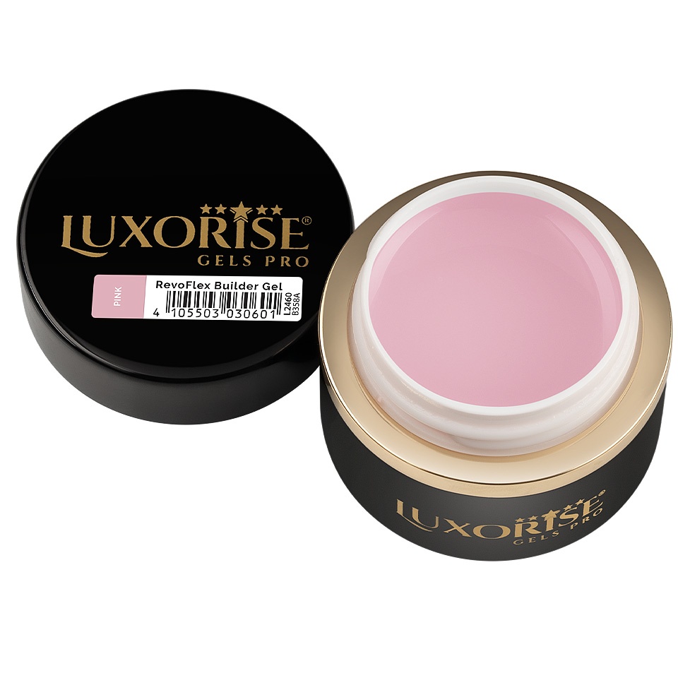 Gel UV Constructie Unghii RevoFlex LUXORISE 30ml, Pink - 1 | YEO