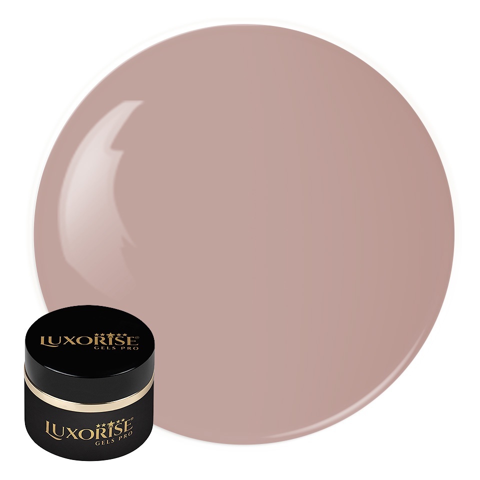 Gel UV Constructie Unghii RevoFlex LUXORISE 50ml, Cover Nude - Light