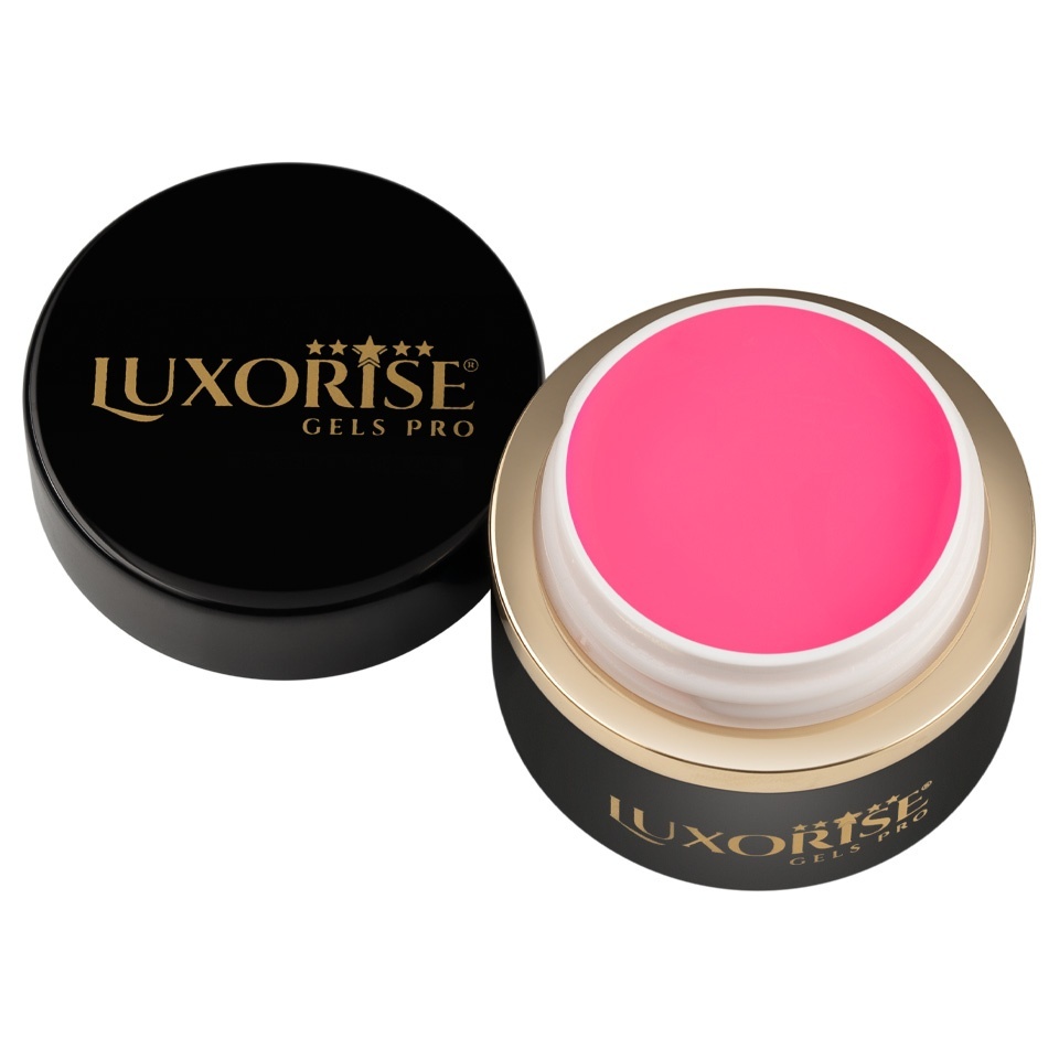 Gel UV Constructie Unghii RevoFlex Neon LUXORISE 15ml, Flamingo - 3 | YEO