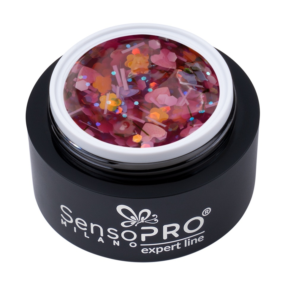 Gel UV Transparent Bloom Dream, SensoPRO Milano Expert Line - Bloom Mirage 5ml - 2 | YEO