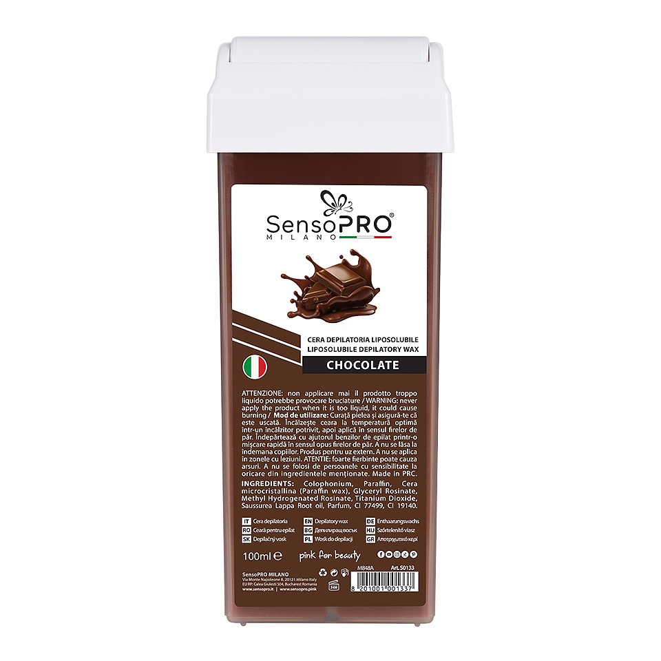 Kit Epilare Ceara SensoPRO Milano, My Chocolate Passion + CADOU Rezerva Ceara Aplicator Ingust - 3 | YEO