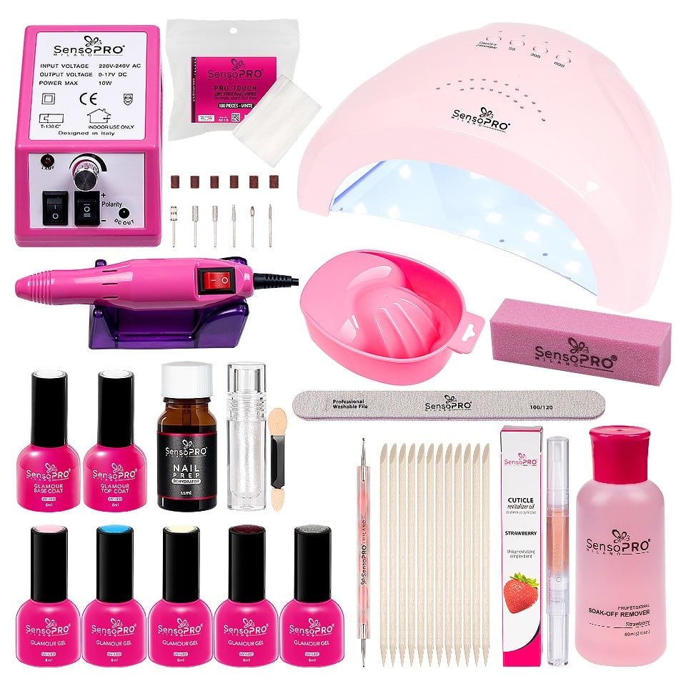 Kit Oja Semipermanenta Glamorous PRO