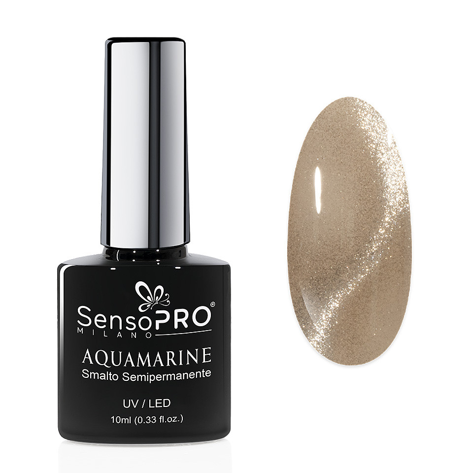 Oja Semipermanenta Aquamarine SensoPRO Milano 10ml, Sand Music