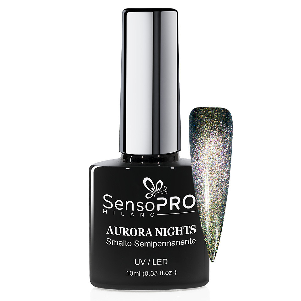 Oja Semipermanenta Aurora Nights SensoPRO Milano 10ml, Stars Lights 06