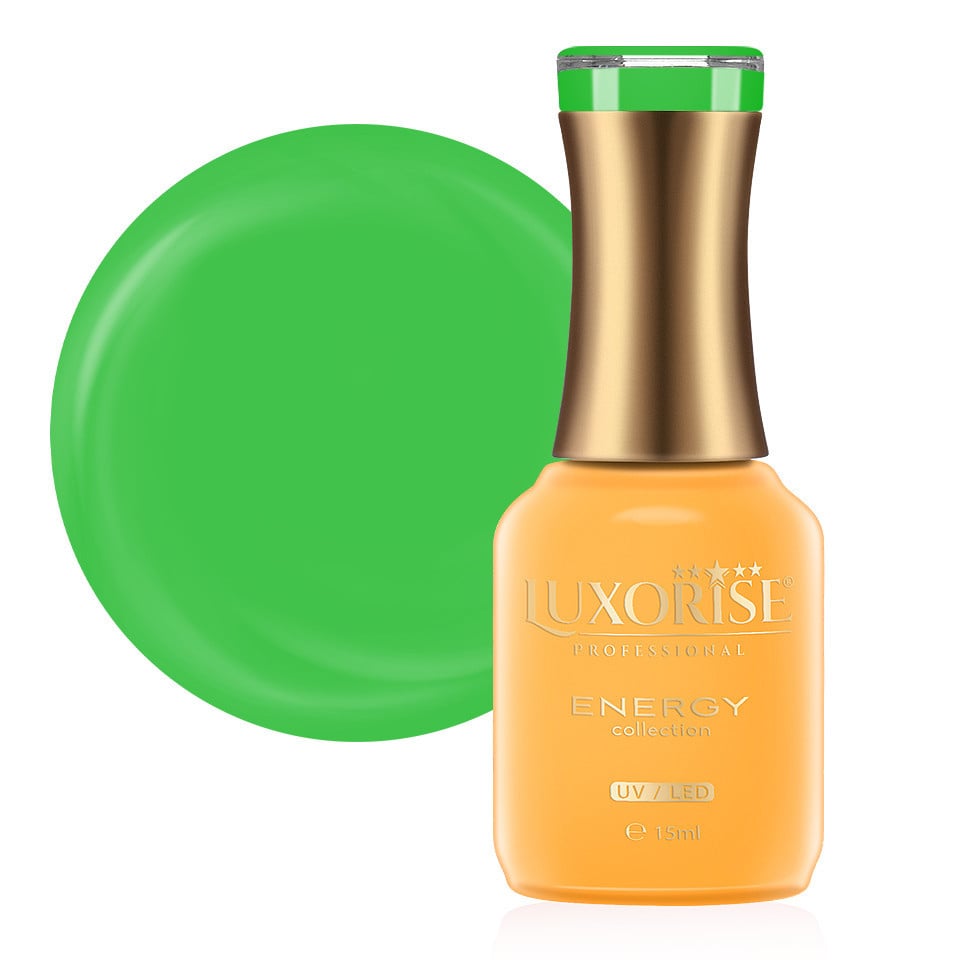 Oja Semipermanenta Energy Collection LUXORISE, Green Splash 15ml