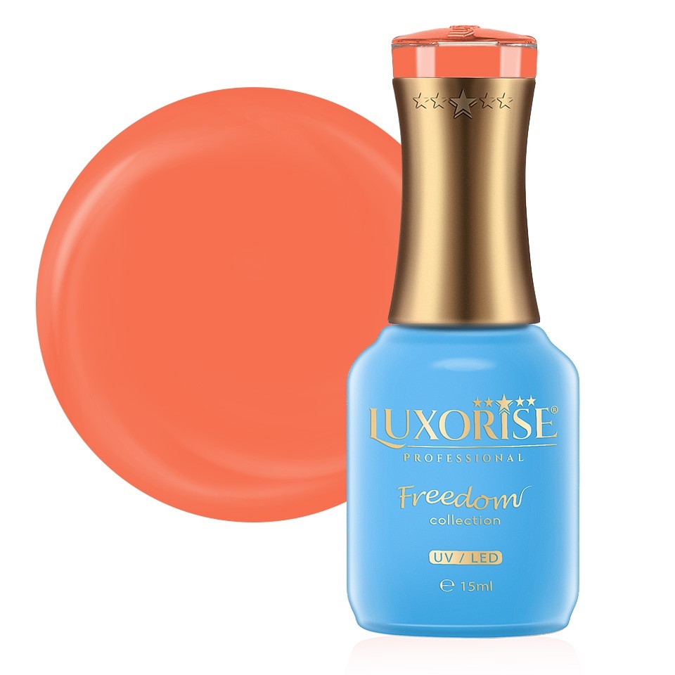 Oja Semipermanenta Freedom Collection LUXORISE, Sunset in Bahamas 15ml