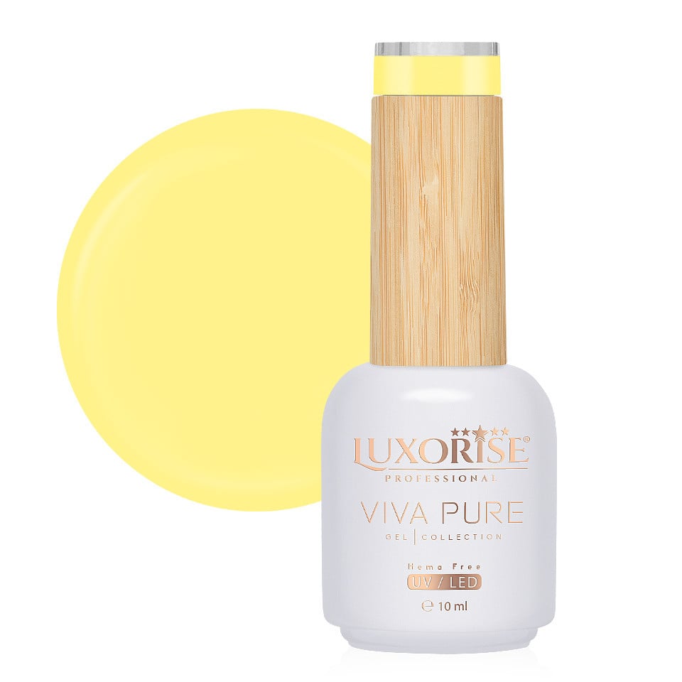 Oja Semipermanenta Hema Free Viva Pure LUXORISE - Sunny Smile 10ml